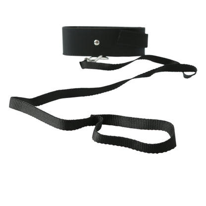 Sex and Mischief Leash and Collar - Black by Sportsheets