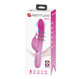 Pretty Love Shima Rabbit Vibrator — Vertical & Horizontal Beads, Pink - BW-500051-4