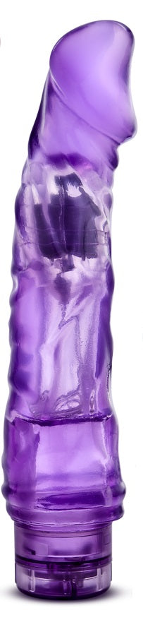 Blush B Yours Vibe 6 — 9-Inch Realistic Vibrator (Purple) - BL-11311