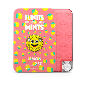 Flintts Mints Flintts Mouth Watering Mints — Lemon F-Strength Tin (28–30 mints) - FM-LEMON