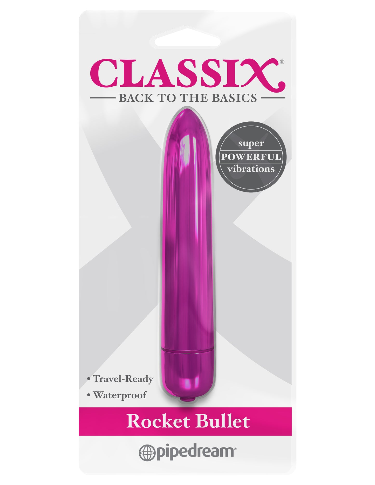 Classix Rocket Bullet - Pink by Pipedream