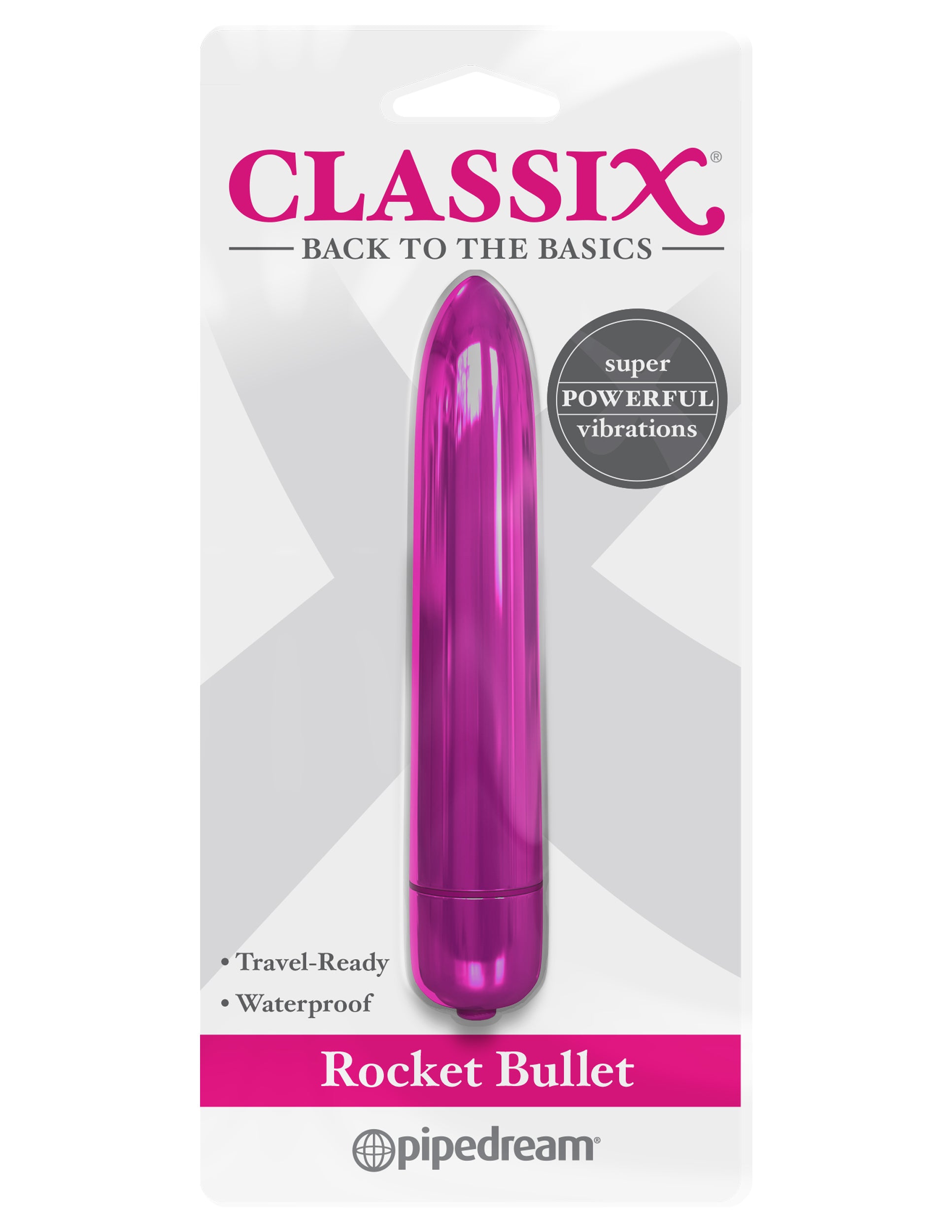 Classix Rocket Bullet - Pink by Pipedream