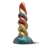 XR Brands Celina Fairy Silicone Dildo — 8.1" (Multi) - CC-AH941