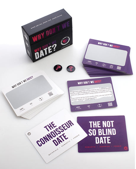 Why Don't We Date Scratch-Off Game — 52 Date Ideas