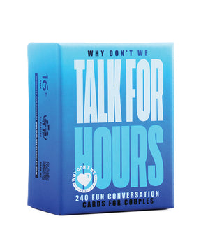 Talk For Hours - 240 Conversation Cards for Couples by Why Don't We