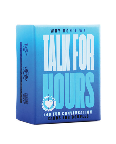 Talk For Hours - 240 Conversation Cards for Couples by Why Don't We