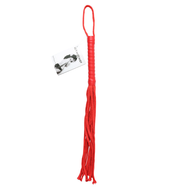 Sportsheets Rope Flogger — Red, 60.96 cm - SS100-42
