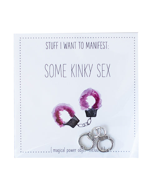 Warm Human Some Kinky Sex Mini Card & Charm by Warm Human