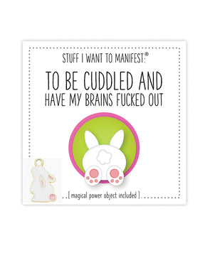Warm Human To Be Cuddled + Have My Brains Fucked Out Mini Card & Charm by Warm Human