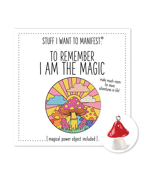 Warm Human I Am The Magic Mini Card & Charm by Warm Human