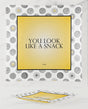 Warm Human You Look Like a Snack Glass Trinket Tray by Warm Human