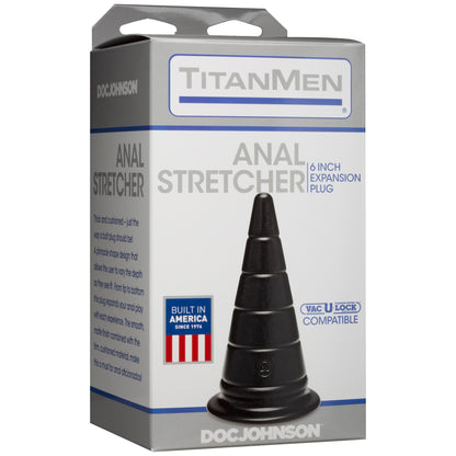 Titanmen Anal Stretcher 6 Inch Plug by Doc Johnson
