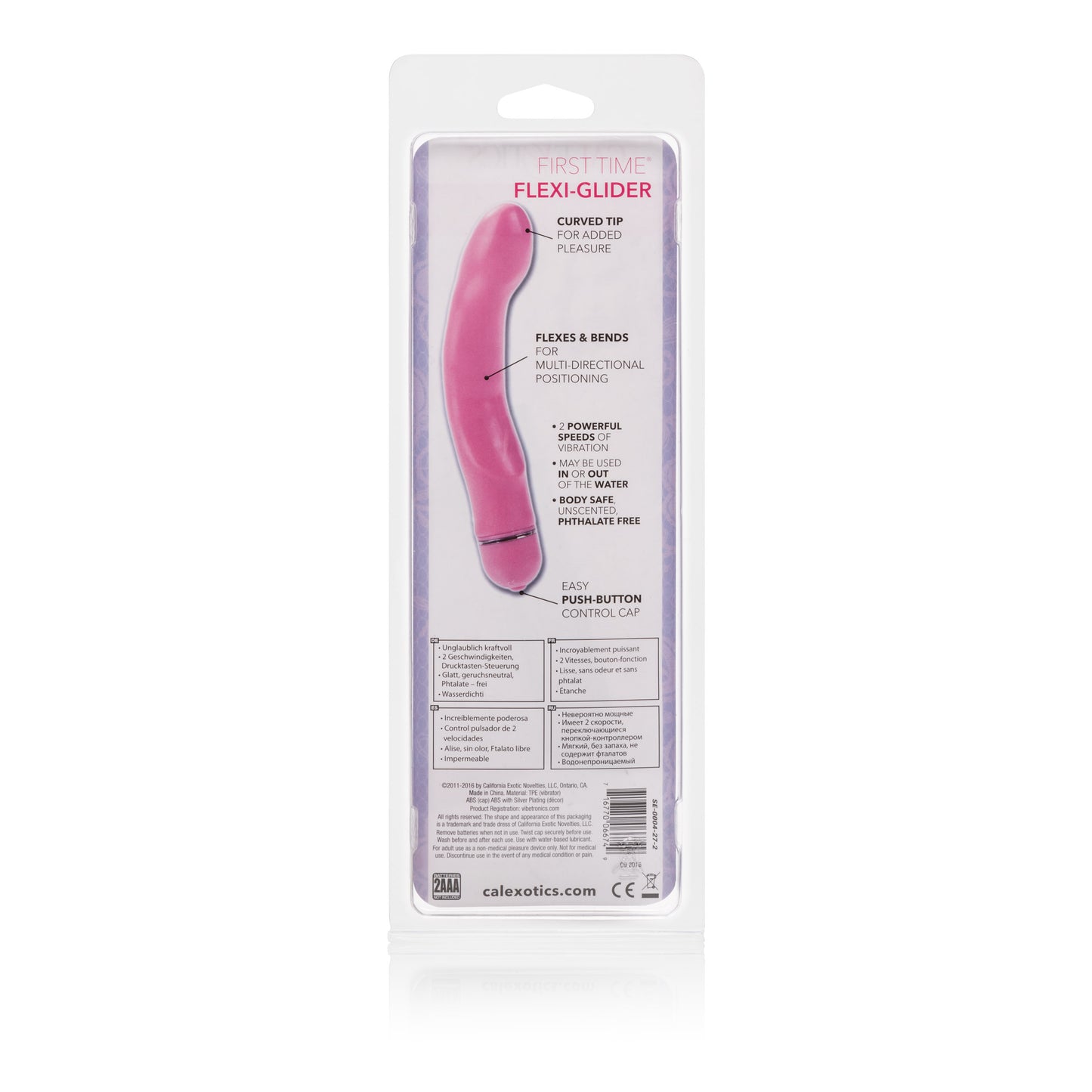First Tie Flexi Glider - Pink by CalExotics