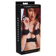 Sportsheets Saffron Cuffs — Red Vegan Leather Wrist Restraints - SS480-01
