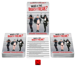 "Who's the Biggest Freak? - Card Game KG-BGD21"