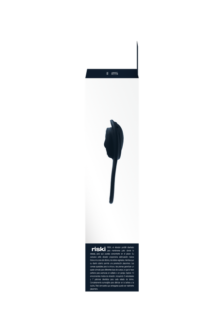 VeDO Riski Rechargeable Clitoral Vibrator for Couples — Black - VI-R1408