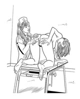 Wood Rocket XXX Nurses Coloring Book by Wood Rocket