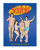 Wood Rocket Sexfeld Parody Coloring Book by Wood Rocket