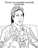 Wood Rocket Sexfeld Parody Coloring Book — 28 Pages