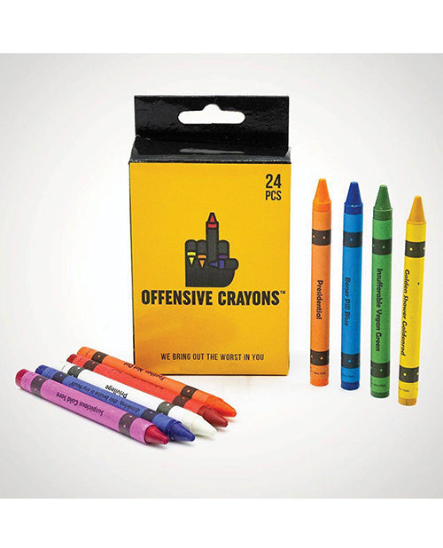 Wood Rocket Offensive Crayons by Wood Rocket