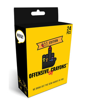 Wood Rocket Offensive-ish Crayons by Wood Rocket