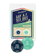 Wood Rocket Gay AF Gay Men Couples Sex Dice Game - Blue by Wood Rocket