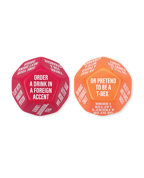 Wood Rocket Girls Night Out Do or Dare Dice Game - Red by Wood Rocket