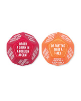 Wood Rocket Girls Night Out Do or Dare Dice Game - Red by Wood Rocket