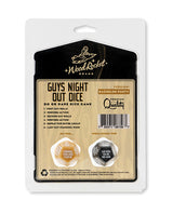 Wood Rocket Guys Night Out Do or Dare Dice Game - Black by Wood Rocket