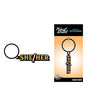 Wood Rocket She/Her Keychain - Black/Gold by Wood Rocket