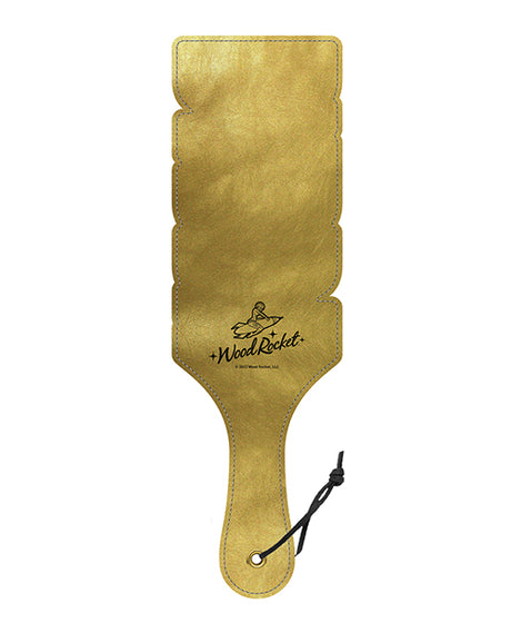 Wood Rocket Daddy Paddle — Black/Gold