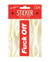 Fuck Off Sticker by Wood Rocket