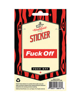 Fuck Off Sticker by Wood Rocket