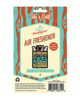 Wood Rocket Eat A Bag Of Dicks Air Freshener - Banana by Wood Rocket
