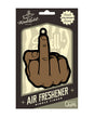 Wood Rocket Middle Finger Brown Air Freshener - Cologne by Wood Rocket