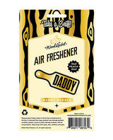 Wood Rocket Daddy Paddle Air Freshener - Peach by Wood Rocket