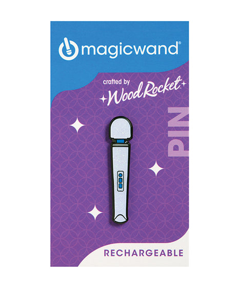 Wood Rocket Magic Wand Rechargeable Pin by Wood Rocket