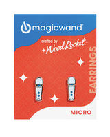 Wood Rocket Magic Wand Micro Earrings by Wood Rocket