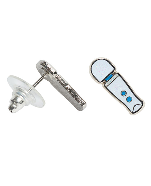 Wood Rocket Magic Wand Micro Earrings by Wood Rocket