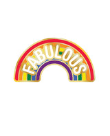 Wood Rocket Fabulous Enamel Pin by Wood Rocket