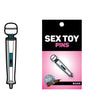 Wood Rocket Sex Toy Wand Pin - White by Wood Rocket