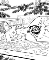 Wood Rocket Oral Sex Coloring Book — 24 Pages