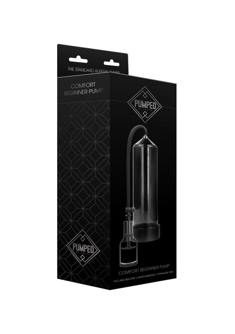 Shots Comfort Beginner Pump — Black, 23cm Cylinder - PMP-PMP002BLK