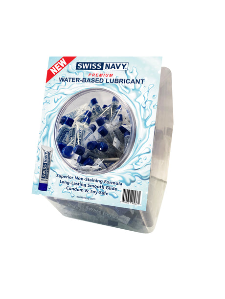 M.D. Science Lab Water-Based Lubricant 10ml — 100pc Fishbowl - MD-SNWB10ML100