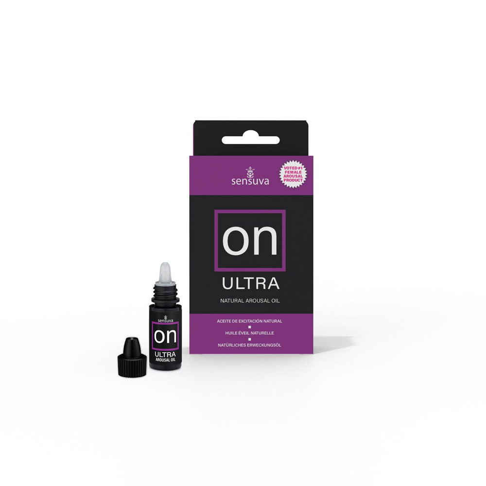 On Natural Arousal Oil - Ultra - Medium Box - 0.17 Fl. Oz. by Sensuva