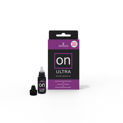 On Natural Arousal Oil - Ultra - Medium Box - 0.17 Fl. Oz. by Sensuva
