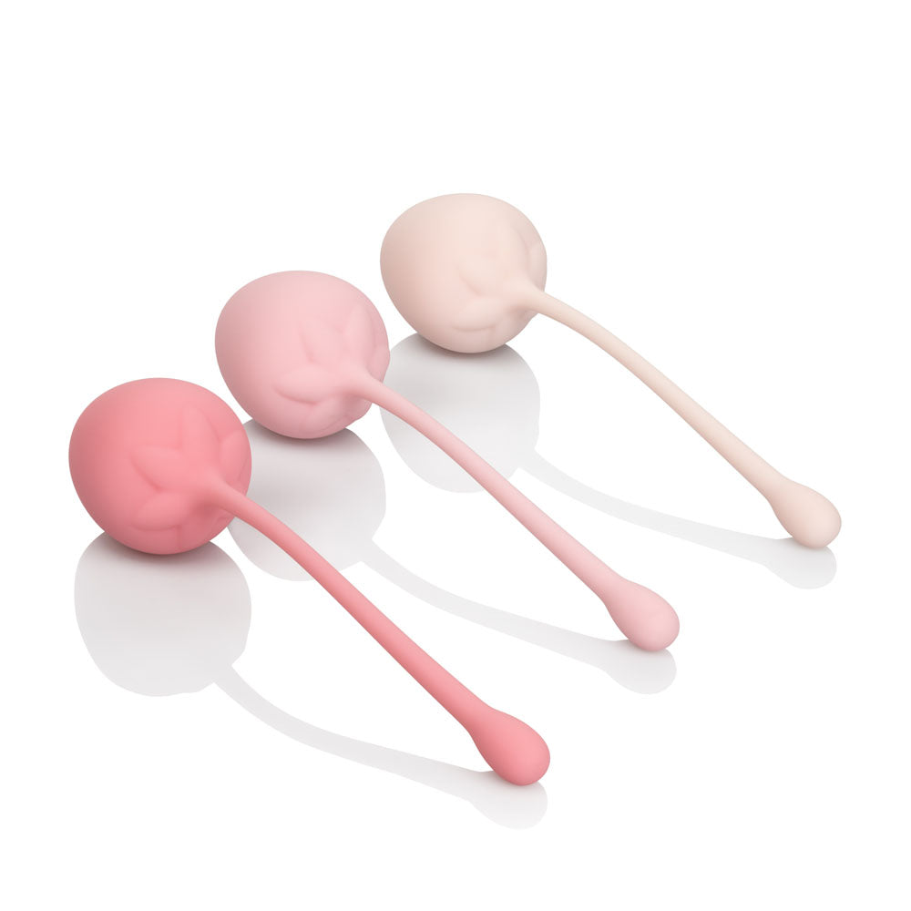CalExotics Strawberry 6-Piece Kegel Training Set - SE1290203