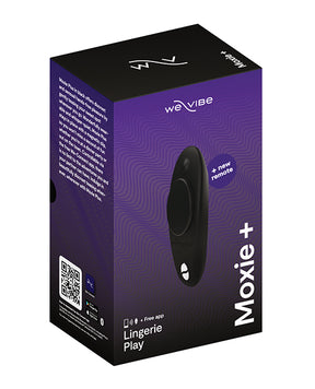 We-Vibe Moxie+ Panty Vibe - Satin Black by We-Vibe