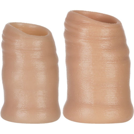 Oxballs Moreskin Faux Foreskin Hood — Light Tone, Small/Medium Set - OX-1352-SM-L