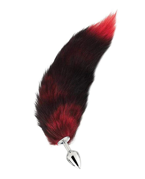 Fox Tail Medium Plug - Red by Pinkelephant